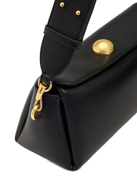 AMI Paris Carrousel leather bag - Black - zdjęcie produktu nr 2
