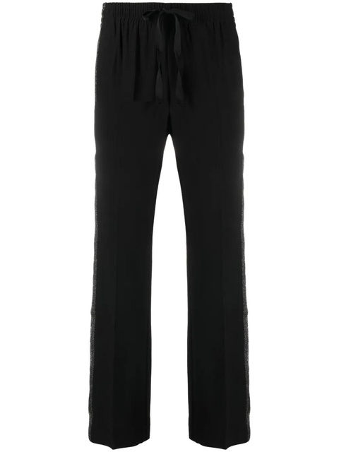 Zadig&Voltaire side-stripe drawstring trousers - Black - zdjęcie produktu nr 1