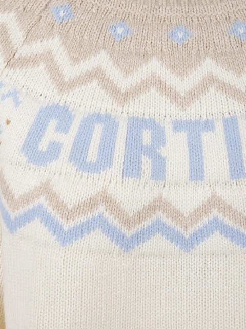 MC2 Saint Barth Meghan patterned sweater - Neutrals - zdjęcie produktu nr 2