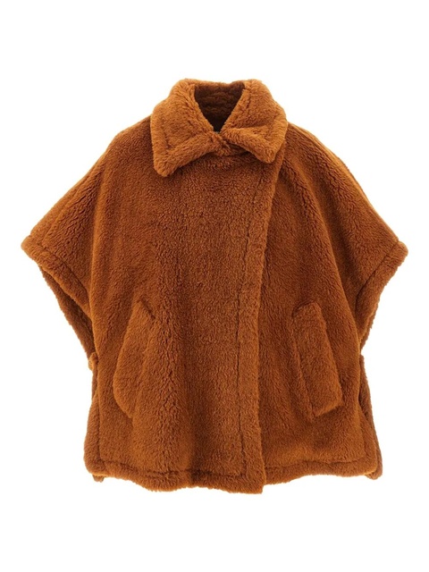 Max Mara Tebe teddy cape - Brown - zdjęcie produktu nr 1