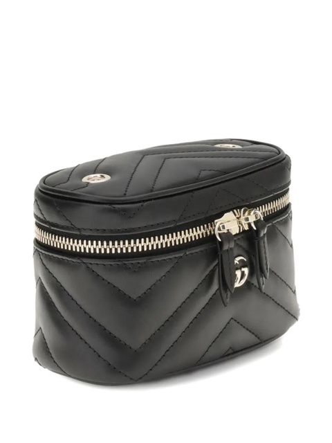 Gucci quilted leather makeup bag - Black - zdjęcie produktu nr 2