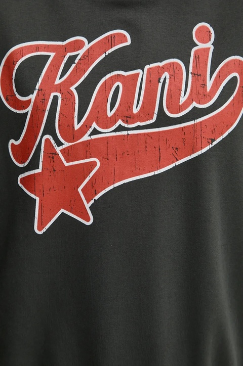 Karl Kani bluza damska kolor szary z nadrukiem 61200005 - zdjęcie produktu nr 2