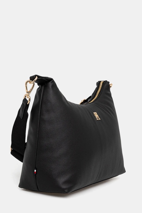 Tommy Hilfiger torebka kolor czarny AW0AW17701 - zdjęcie produktu nr 2