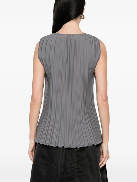 Lanvin plissé-effect blouse - Grey - zdjęcie produktu nr 2