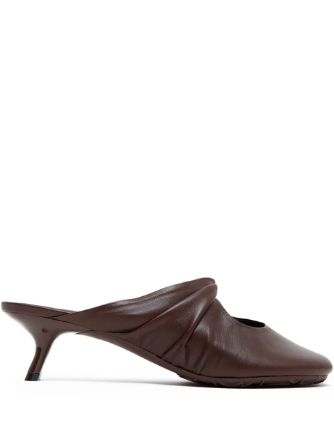 LOEWE Toy Panta knot detail mules - Brown - zdjęcie produktu nr 1