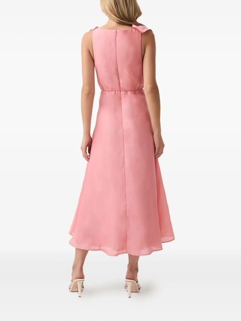 Aje Genesis ruffled midi dress - Pink - zdjęcie produktu nr 2