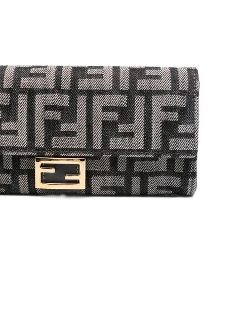 FENDI Baguette Continental cross body bag - Blue - zdjęcie produktu nr 2