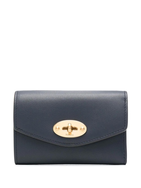 Mulberry Darley Folded Multi-Card Wallet - Blue - zdjęcie produktu nr 1