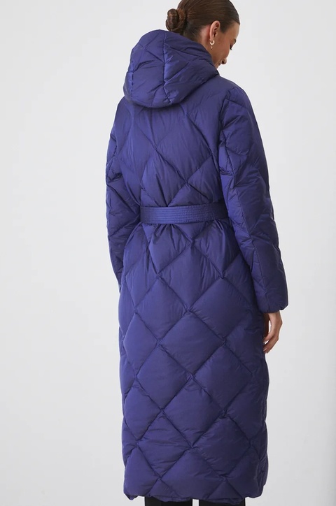 Medicine płaszcz puchowy kolor fioletowy zimowy - zdjęcie produktu nr 2