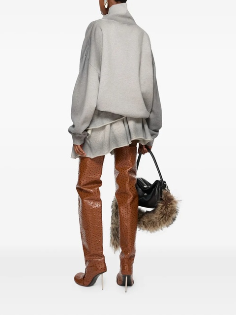 Acne Studios high-neck sweatshirt - Grey - zdjęcie produktu nr 2