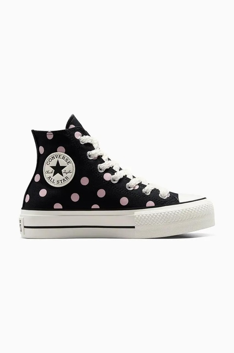 Converse trampki Chuck Taylor All Star Lift kolor czarny A10688C - zdjęcie produktu nr 1