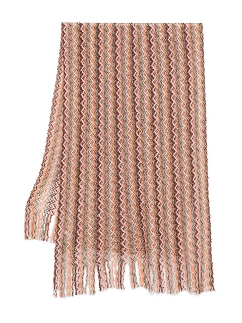 Missoni fringed scarf - Orange - zdjęcie produktu nr 1