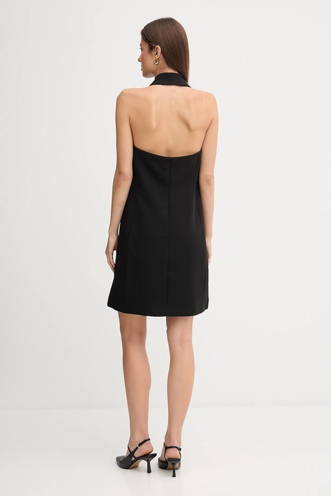 Dkny sukienka kolor czarny mini dopasowana DD5N1L95 - zdjęcie produktu nr 2
