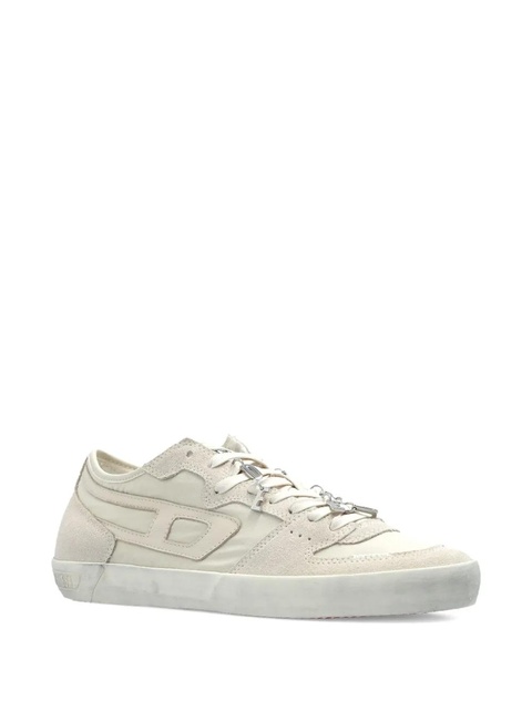 Diesel S-Leroji D-1 Low letters-detail suede low-top sneakers - White - zdjęcie produktu nr 2