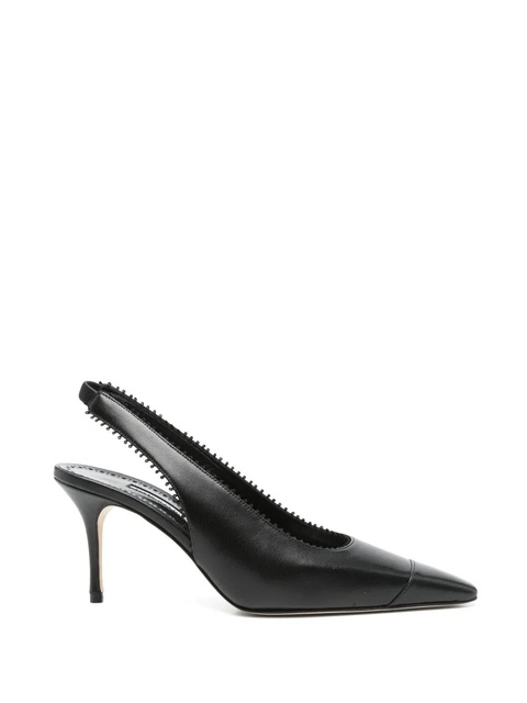 Manolo Blahnik 70mm slingback pumps - Black - zdjęcie produktu nr 1