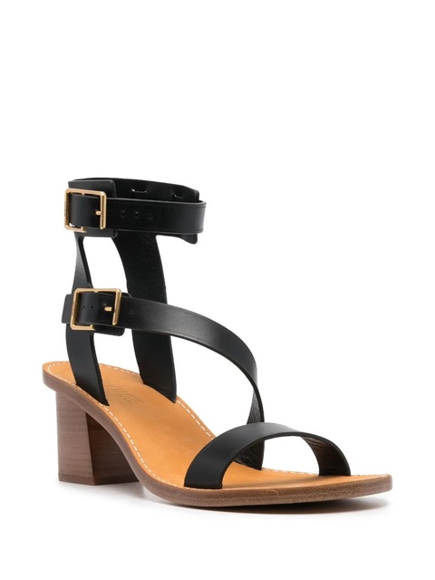 Zadig&Voltaire Cecilia Caprese 70mm leather sandals - Black - zdjęcie produktu nr 2