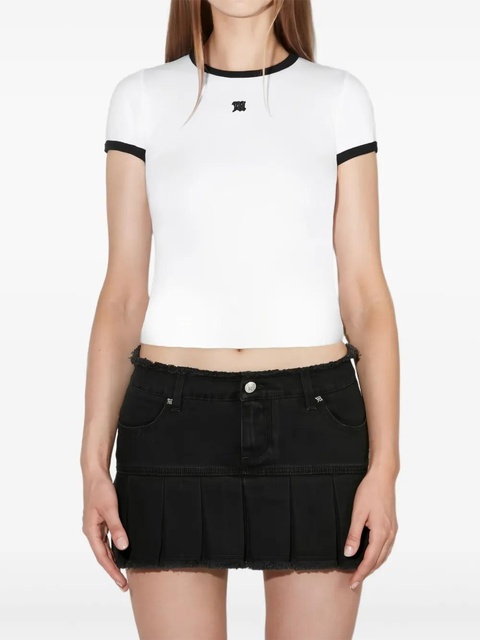 MISBHV logo-embroidered T-shirt - White - zdjęcie produktu nr 1