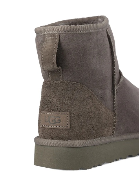 UGG Classic Mini II sheepskin leather boots - Grey - zdjęcie produktu nr 1