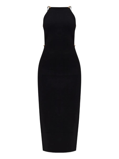 Cult Gaia pearl-embellished backless dress - Black - zdjęcie produktu nr 1