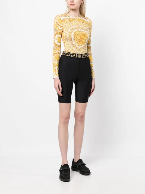 Versace Barocco-print bodysuit - White - zdjęcie produktu nr 2