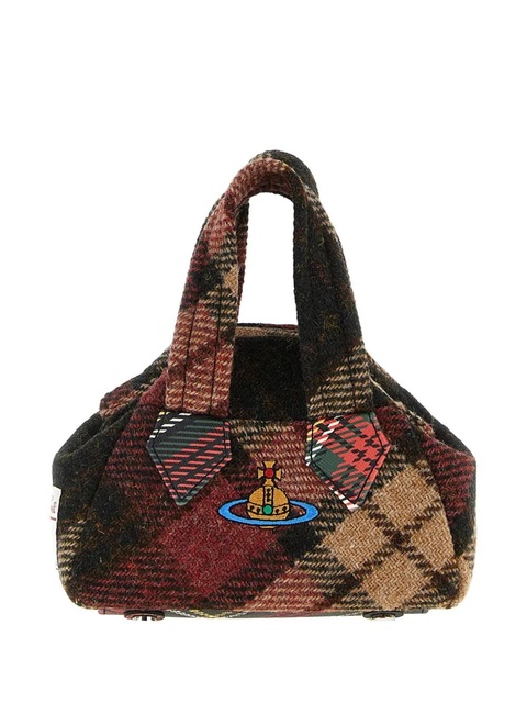 Vivienne Westwood mini Archive Yasmine tote bag - Brown - zdjęcie produktu nr 1