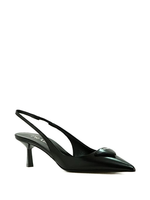 Prada 55mm leather pumps - Black - zdjęcie produktu nr 2