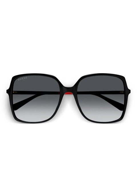 Gucci Eyewear square-frame sunglasses - Black - zdjęcie produktu nr 1