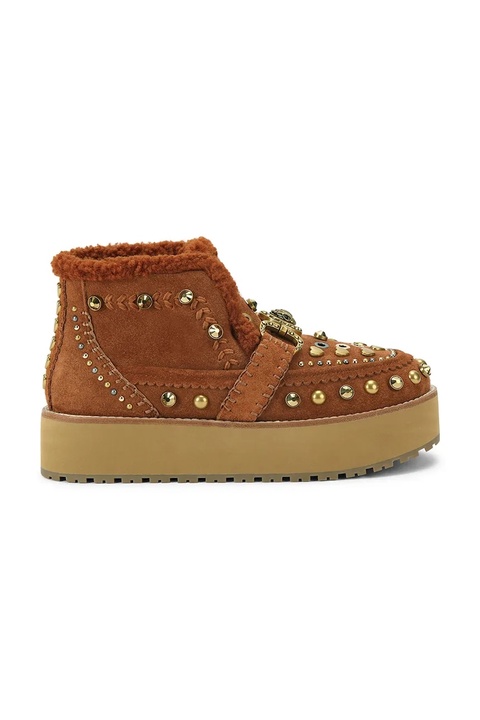 Kurt Geiger London śniegowce zamszowe Mansion Cosy Boot kolor brązowy 4993936029 - zdjęcie produktu nr 1