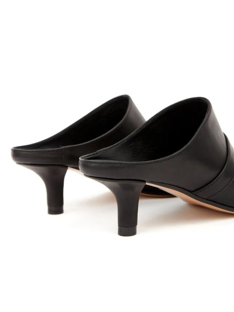 MM6 Maison Margiela Rider 50mm pointed-toe mules - Black - zdjęcie produktu nr 2