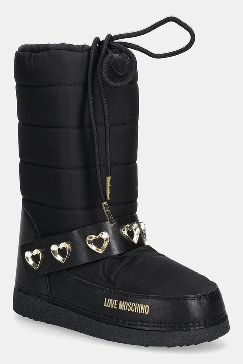 Love Moschino śniegowce kolor czarny JA24192G1NISD00B - zdjęcie produktu nr 1