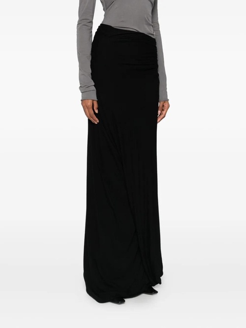 ENTIRE STUDIOS asymmetric maxi skirt - Black - zdjęcie produktu nr 2