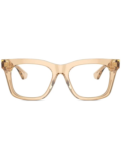 Burberry Eyewear square-frame glasses - Brown - zdjęcie produktu nr 1