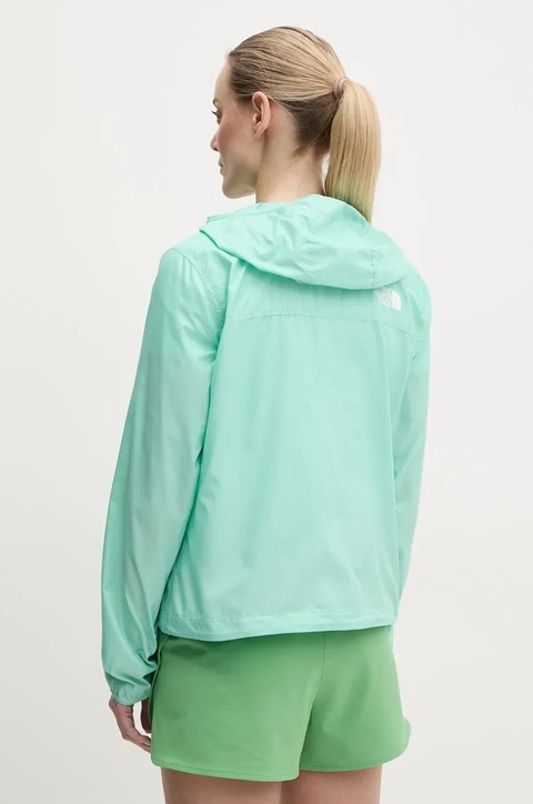 The North Face wiatrówka TNF Cyclone kolor turkusowy NF0A8B6G6EI1 - zdjęcie produktu nr 2
