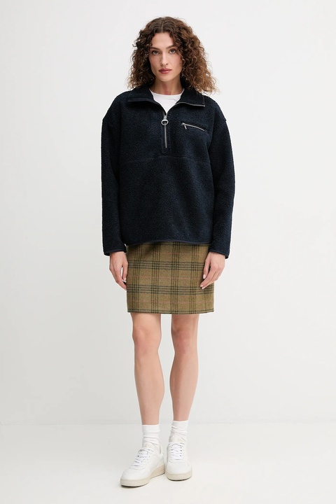 Barbour bluza MERSEA damska kolor granatowy gładka LOL0568 - zdjęcie produktu nr 2