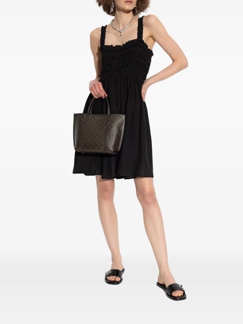 Tory Burch smocked strap dress - Black - zdjęcie produktu nr 2