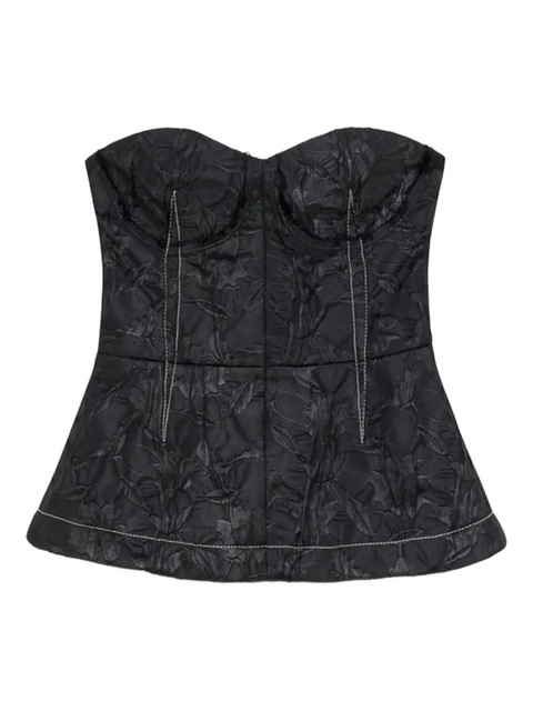 Simkhai Zander bustier top - Black - zdjęcie produktu nr 1