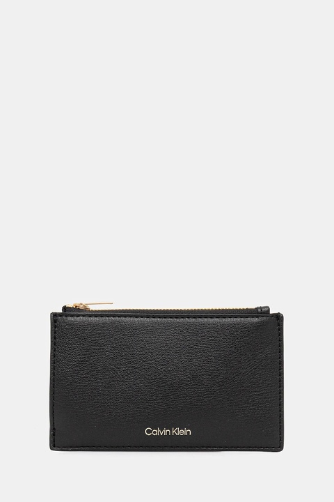 Calvin Klein portfel damski kolor czarny LV04F1090G - zdjęcie produktu nr 1
