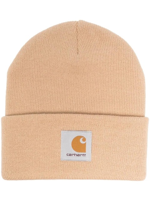 Carhartt WIP logo-patch beanie - Neutrals - zdjęcie produktu nr 1