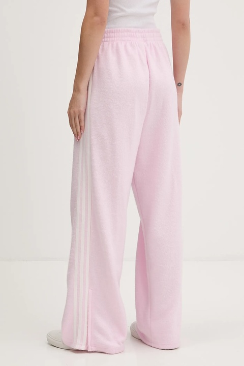 adidas Originals spodnie dresowe damskie kolor różowy z aplikacją KS7807 - zdjęcie produktu nr 2