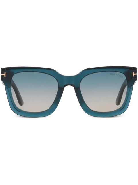 TOM FORD Eyewear Leigh 02 sunglasses - Blue - zdjęcie produktu nr 1