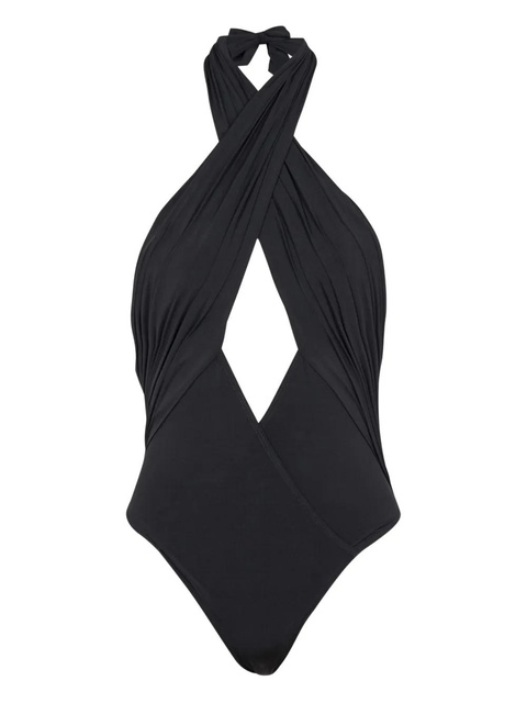 Balmain halterneck swimsuit - Black - zdjęcie produktu nr 1