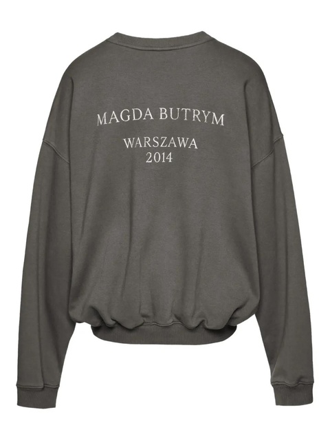Magda Butrym embellished-back sweatshirt - Grey - zdjęcie produktu nr 2