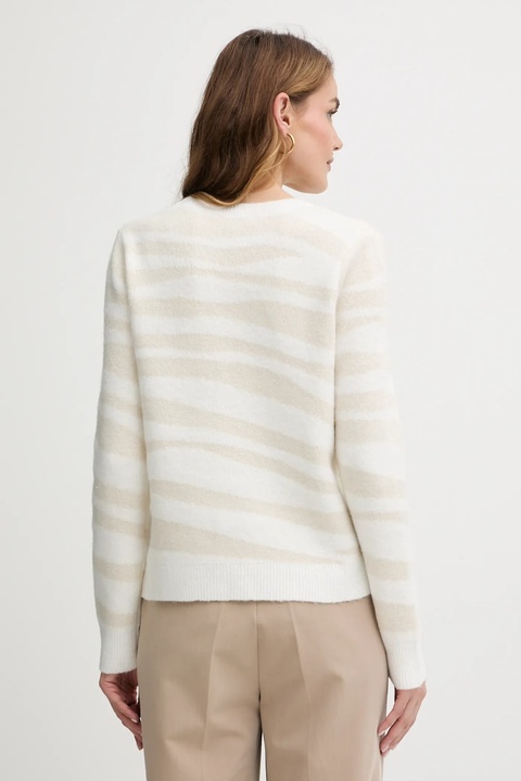 Morgan sweter damski kolor beżowy MTIGRA - zdjęcie produktu nr 2