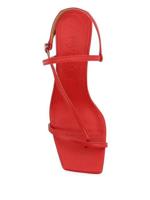 Aeyde Elise heeled sandals - Red - zdjęcie produktu nr 2
