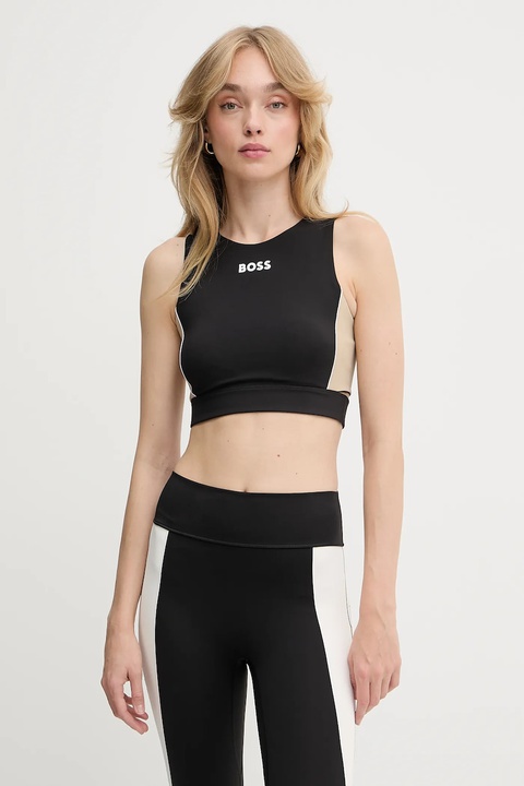 BOSS top kolor czarny 50544180 - zdjęcie produktu nr 1