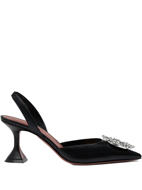 Amina Muaddi 70mm Begum pumps - Black - zdjęcie produktu nr 2