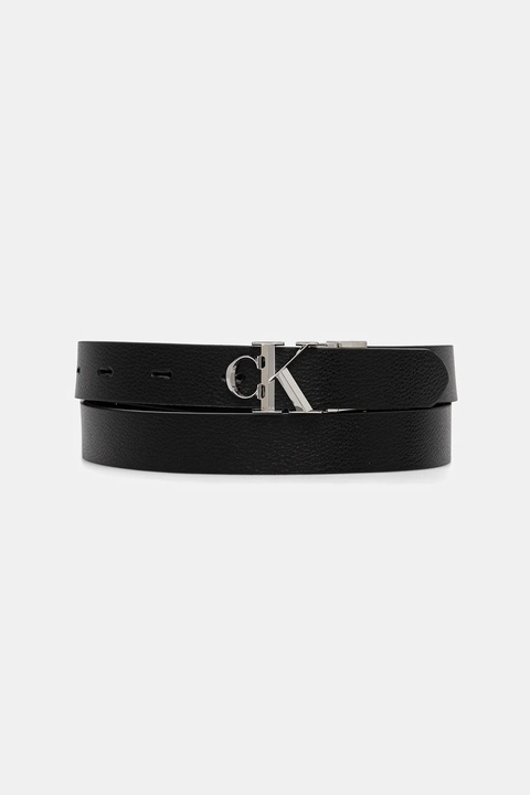 Calvin Klein pasek dwustronny damski kolor czarny LV04F7044G - zdjęcie produktu nr 2