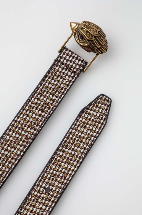 Kurt Geiger London pasek damski kolor złoty - zdjęcie produktu nr 2