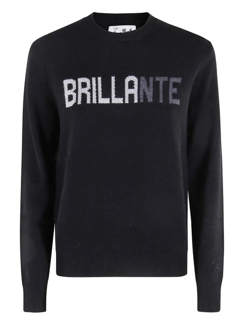 MC2 Saint Barth New Queen rhinestone-appliqué sweater - Black - zdjęcie produktu nr 2