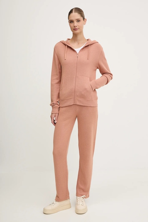 Chantelle spodnie dresowe kolor pomarańczowy melanżowe C15WE0 - zdjęcie produktu nr 1